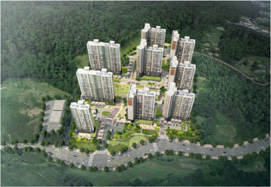 대창기업, '용화남산 포레시티줌 파크' 조감도